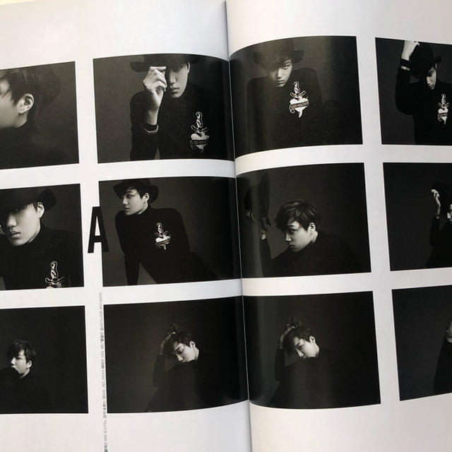 EXO(エクソ)のNYLON korea 2015/09 EXO KAI エンタメ/ホビーの雑誌(ファッション)の商品写真