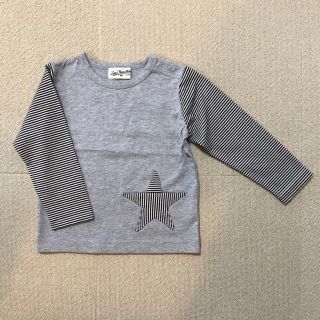 ラブアンドピースアンドマネー(Love&Peace&Money)の【ひかり様専用】トップス ボーダー ロンT 100(Tシャツ/カットソー)