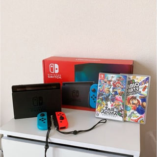 ニンテンドースイッチ(Nintendo Switch)のNintendo Switch＋スマブラ(家庭用ゲーム機本体)