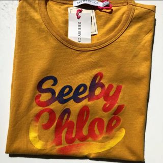 シーバイクロエ(SEE BY CHLOE)の新品⭐️SEE BY CHLOE Tシャツ(Tシャツ(半袖/袖なし))