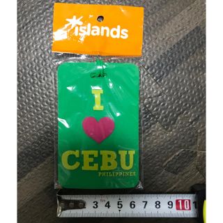 セブ　CEBU ラゲージタグ　新品未使用品(旅行用品)