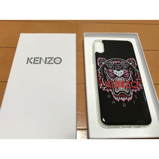 ★新品☆ KENZO iPhoneXS Max ケースBKpinkタイガー