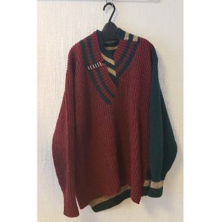 カラー(kolor)のkolor 19AW クレイジーパターンニット サイズ3(ニット/セーター)