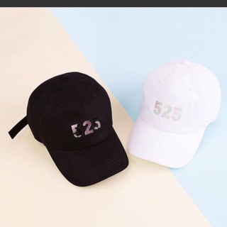 シャイニー(SHINee)の新品 SHINee 9th 9周年記念グッズ 525キャップ 黒 帽子(アイドルグッズ)