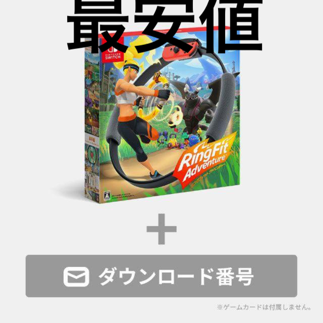 ダウンロード版 リングフィット アドベンチャー ソフト Nintendo1個③レッグバンド