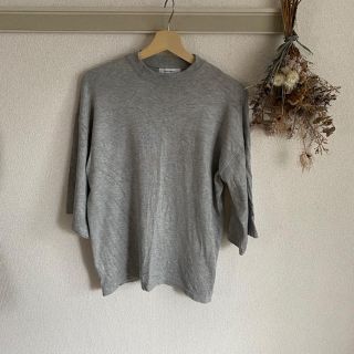 マウジー(moussy)のmoussy    薄手ニット　トップス(カットソー(長袖/七分))