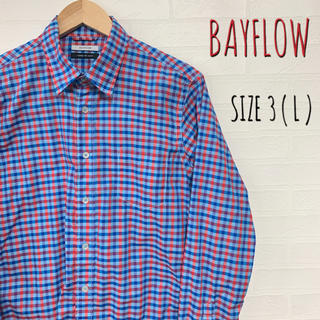 ベイフロー(BAYFLOW)のたっつん様専用 BAYFLOW ベイフロー チェックシャツ サイズ3(シャツ)