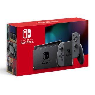 ニンテンドースイッチ(Nintendo Switch)のSwitch グレー 新品未使用(家庭用ゲーム機本体)