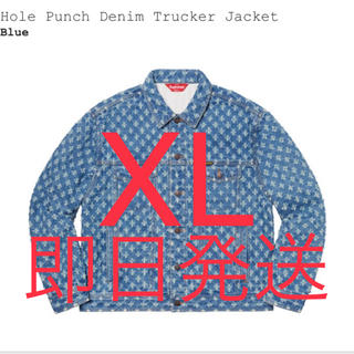 シュプリーム(Supreme)のHole Punch Denim Trucker Jacket  (Gジャン/デニムジャケット)