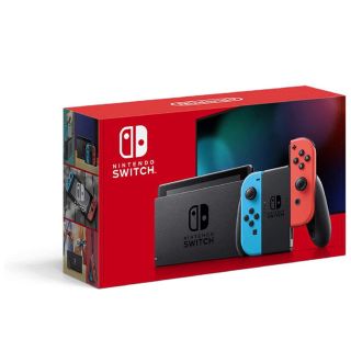 ニンテンドースイッチ(Nintendo Switch)の新品 Nintendo Switch ネオンブルー/ネオンレッド(家庭用ゲーム機本体)