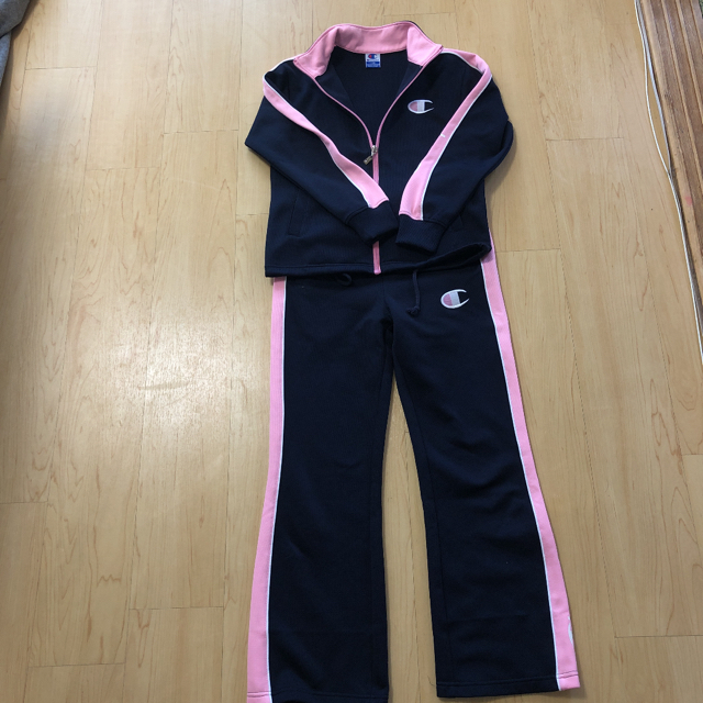 Champion(チャンピオン)のチャンピオンジャージ上下 キッズ/ベビー/マタニティのキッズ服女の子用(90cm~)(その他)の商品写真