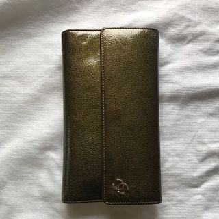 シャネル(CHANEL)のシャネル　ココマーク　エナメル長財布(財布)