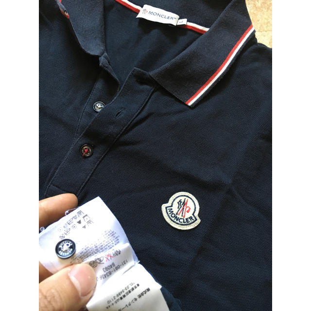 MONCLER(モンクレール)のMONCLER モンクレール/国内正規品 ポロシャツ モンクレールジャパン正規品 メンズのトップス(ポロシャツ)の商品写真