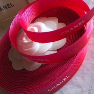 シャネル(CHANEL)のシャネル＊グラーデーションピンク　リボン♡(ショップ袋)