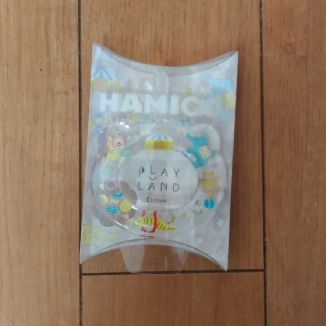 【まーこ様専用】新品　HAMICO サーカス柄 キッズ/ベビー/マタニティの洗浄/衛生用品(歯ブラシ/歯みがき用品)の商品写真