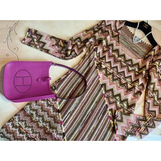 ミッソーニ(MISSONI)の☆彡ミッソーニ☆彡ラグジュアリーに着こなすニットワンピース(ひざ丈ワンピース)