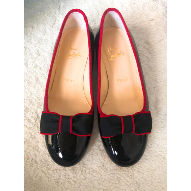 Christian Louboutin(クリスチャンルブタン)のお値下げ！新品♡ルブタンフラットパンプス レディースの靴/シューズ(ハイヒール/パンプス)の商品写真