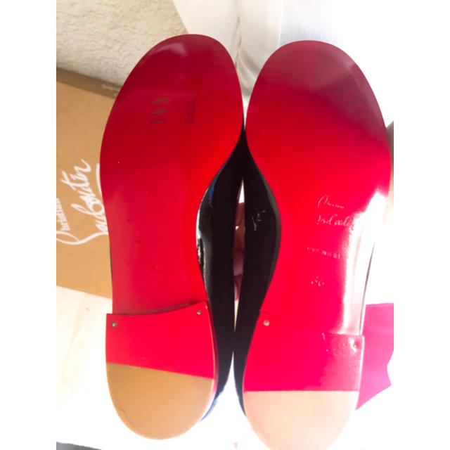 Christian Louboutin(クリスチャンルブタン)のお値下げ！新品♡ルブタンフラットパンプス レディースの靴/シューズ(ハイヒール/パンプス)の商品写真