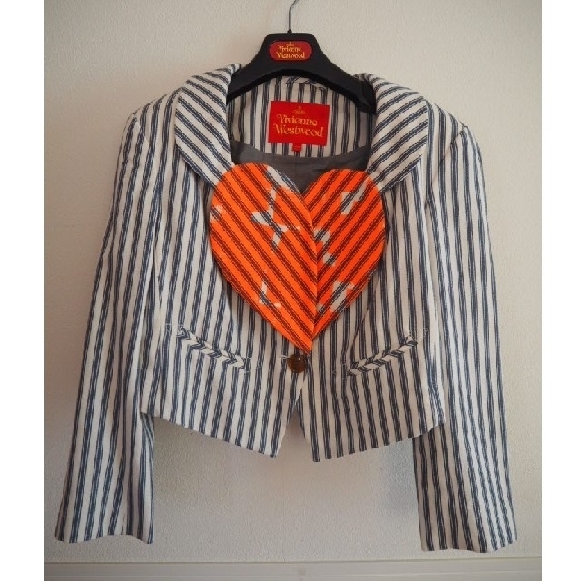 ランキング上位のプレゼント - Westwood Vivienne ヴィヴィアン 立体ハート ラブジャケット スプリングコート