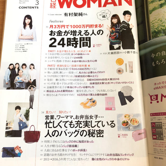 日経BP(ニッケイビーピー)の日経WOMAN エンタメ/ホビーの本(住まい/暮らし/子育て)の商品写真