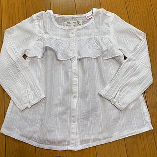 ザラキッズ(ZARA KIDS)のZARA フリルブラウス(ブラウス)