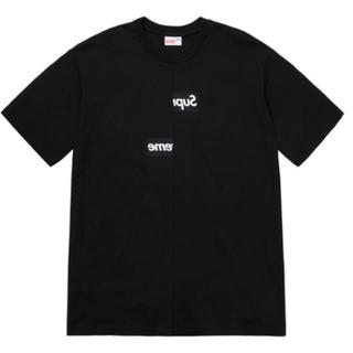 シュプリーム(Supreme)のSupreme Split Box Logo Tee(Tシャツ/カットソー(半袖/袖なし))