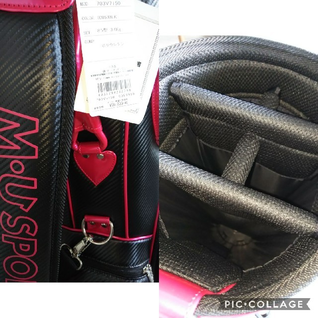 M・U SPORTS(ミエコ ウエサコ)キャディバッグ フード付き M・U SPORTS(ミエコ ウエサコ)キャディバッグ フード付き