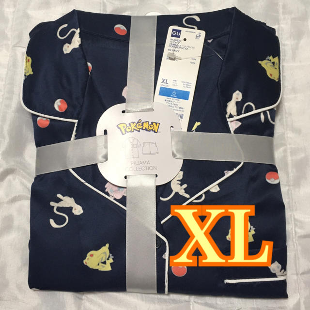 GU(ジーユー)のジーユー　ポケモン　パジャマ　XL レディースのルームウェア/パジャマ(パジャマ)の商品写真
