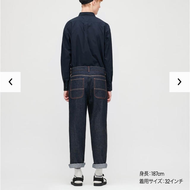 J.W.ANDERSON(ジェイダブリューアンダーソン)の専用　UNIQLO JWANDERSON デニム ワイドフィットジーンズ メンズのパンツ(デニム/ジーンズ)の商品写真