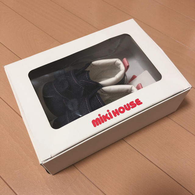 mikihouse(ミキハウス)のミキハウス ベビーキッズスニーカー キッズ/ベビー/マタニティのベビー靴/シューズ(~14cm)(スニーカー)の商品写真