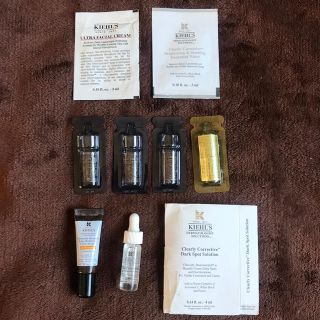 キールズ(Kiehl's)のKiekl's キールズ オイル 美容液　サンプル 8点セット(サンプル/トライアルキット)