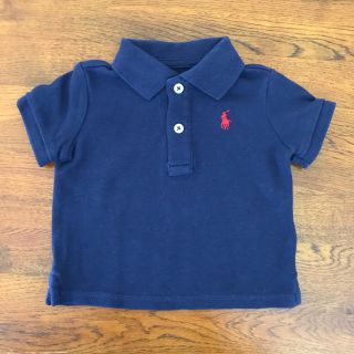 ラルフローレン(Ralph Lauren)のラルフローレン ポロシャツ ベビー ネイビー サイズ70(Ｔシャツ)