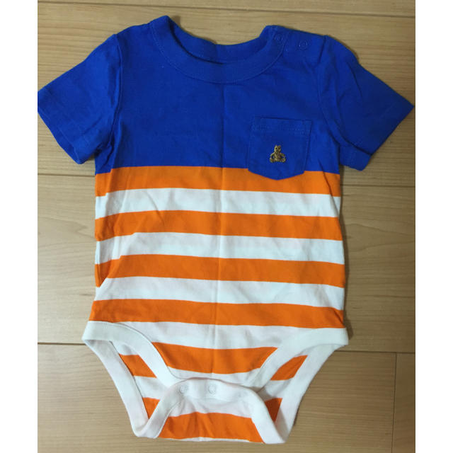 babyGAP(ベビーギャップ)のbabyGAP 半袖ロンパース 60 キッズ/ベビー/マタニティのベビー服(~85cm)(ロンパース)の商品写真