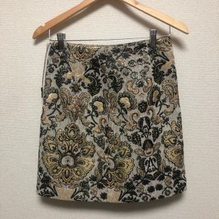 リリーブラウン(Lily Brown)のリリーブラウン刺繍スカート(ミニスカート)