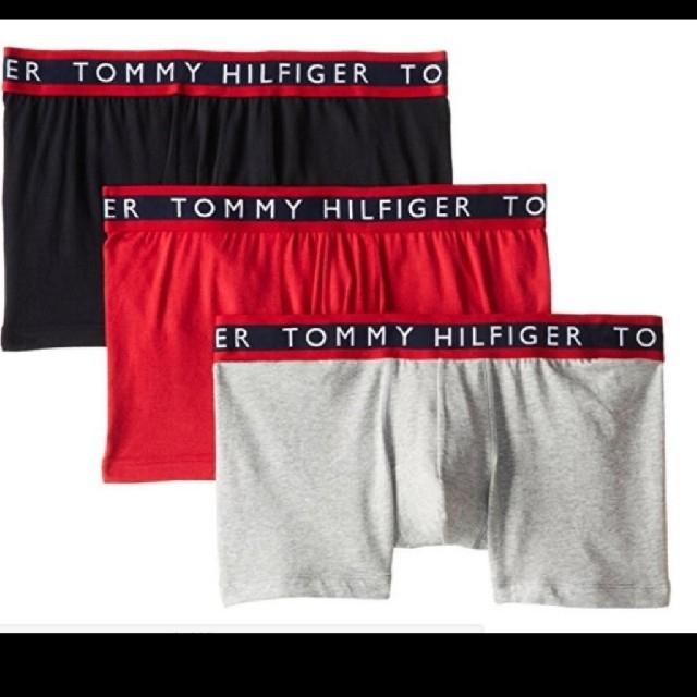 TOMMY HILFIGER(トミーヒルフィガー)の【こん様専用】【新品未使用】TOMMY HILFIGERボクサーブリーフ３枚組 メンズのアンダーウェア(ボクサーパンツ)の商品写真