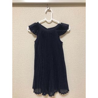 ベビーギャップ(babyGAP)の新品同様babyGAP シフォンプリーツ フォーマルワンピース 95cm(ドレス/フォーマル)