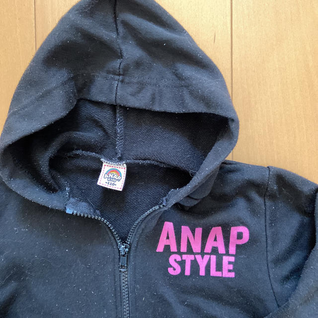 ANAP(アナップ)のANAPパーカー（110） キッズ/ベビー/マタニティのキッズ服女の子用(90cm~)(ジャケット/上着)の商品写真