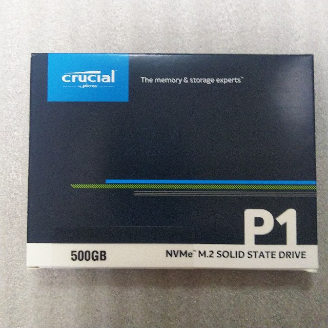 Crucial NVMe M.2 SSD 500GB