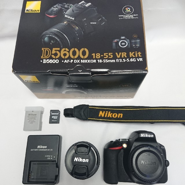 【日曜限定セール】ニコン Nikon D5600 18-55 VR レンズキットデジタル一眼