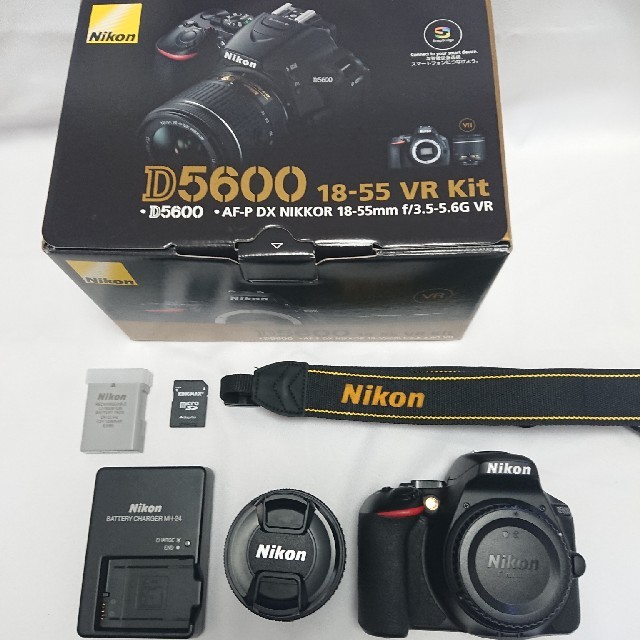 【日曜限定セール】ニコン Nikon D5600 18-55 VR レンズキット