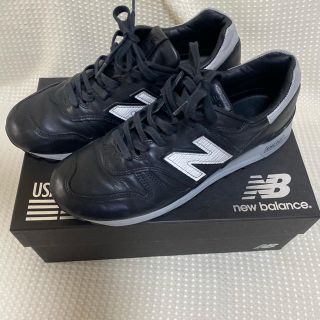 ニューバランス(New Balance)のキク様専用M1300 ホーウィン社プレミアムレザー ブラック BOK(スニーカー)