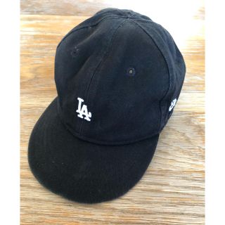 ニューエラー(NEW ERA)のニューエラ　キャップ　キッズ　ブラック(帽子)