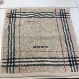 バーバリー(BURBERRY)のタオルハンカチ(タオル/バス用品)