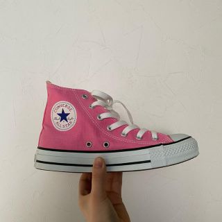 コンバース(CONVERSE)のコンバース キャンバス オールスター ハイカット ピンク(スニーカー)