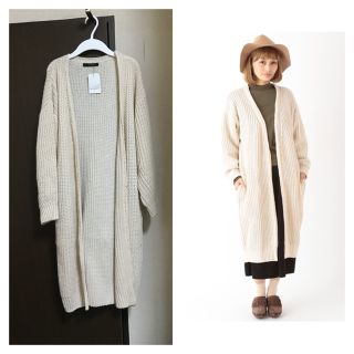 ダブルクローゼット(w closet)の新品！w closetロングカーディガン(カーディガン)