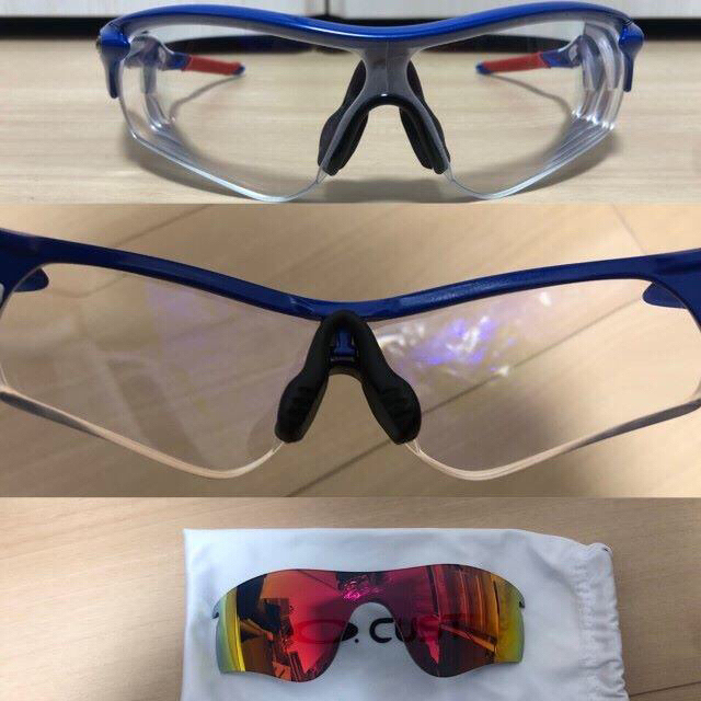 Oakley(オークリー)の正規取扱い店 本物 度付き レンズ オークリー カスタム レーダー ロック  スポーツ/アウトドアの野球(その他)の商品写真