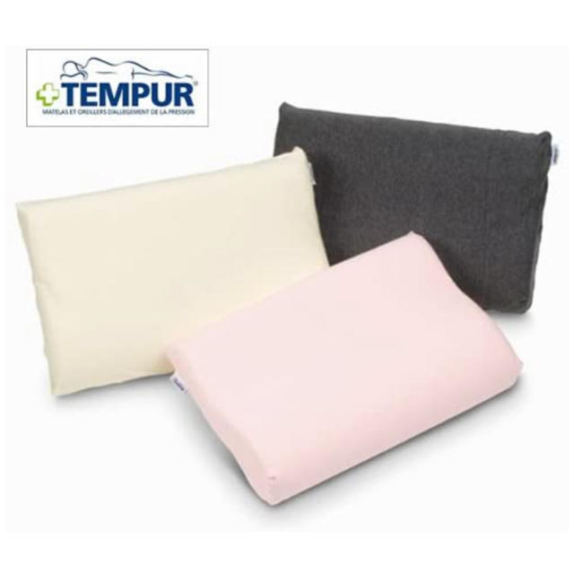 TEMPUR(テンピュール)のTEMPUR (テンピュール) 枕カバー グレー 約32×44cm インテリア/住まい/日用品の寝具(枕)の商品写真