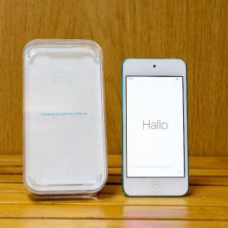 アップル(Apple)のIPod touch 第5世代　32GB　ブルー(ポータブルプレーヤー)