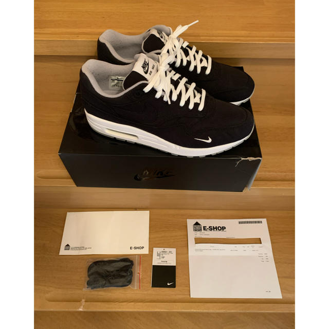 スニーカーNIKE AIR MAX 1 DSM US9.5 27.5cm black