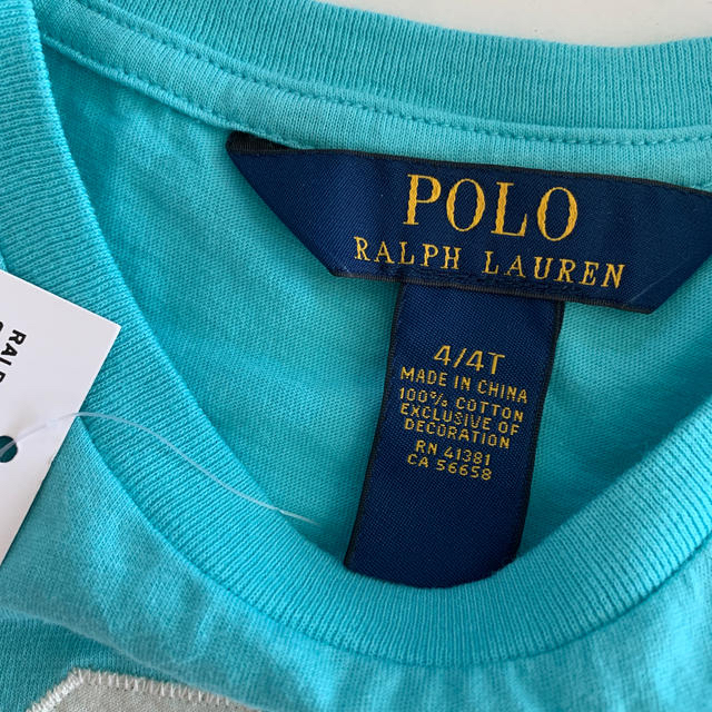 POLO RALPH LAUREN(ポロラルフローレン)のpolo Ralph Lauren   ポロラルフローレンTシャツ　4T  キッズ/ベビー/マタニティのキッズ服女の子用(90cm~)(Tシャツ/カットソー)の商品写真